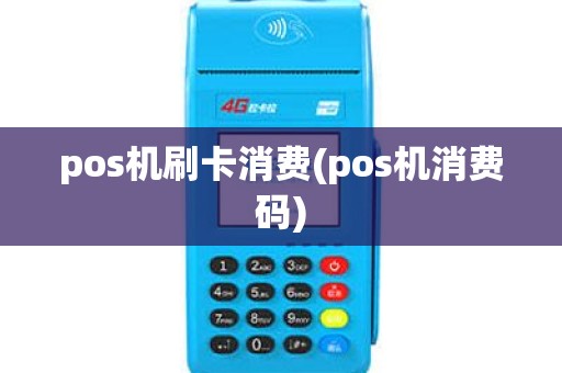 pos机刷卡消费(pos机消费码)