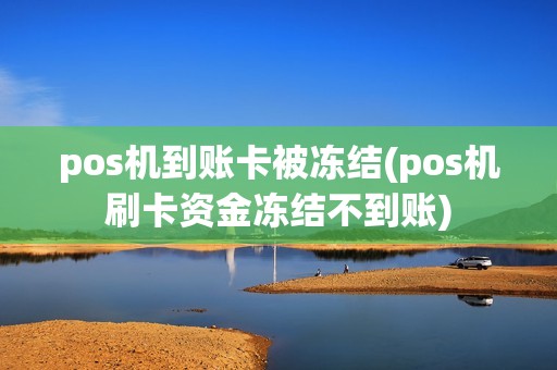 pos机到账卡被冻结(pos机刷卡资金冻结不到账)