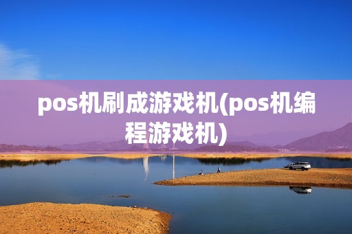 pos机刷成游戏机(pos机编程游戏机)