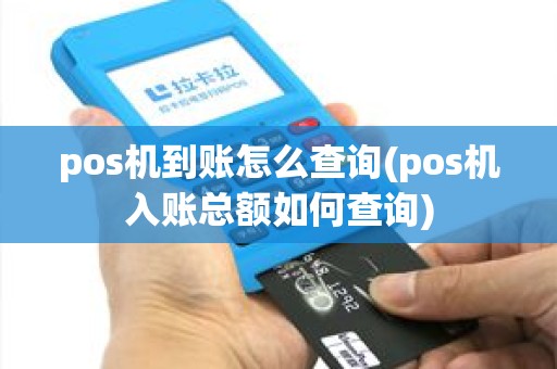 pos机到账怎么查询(pos机入账总额如何查询)