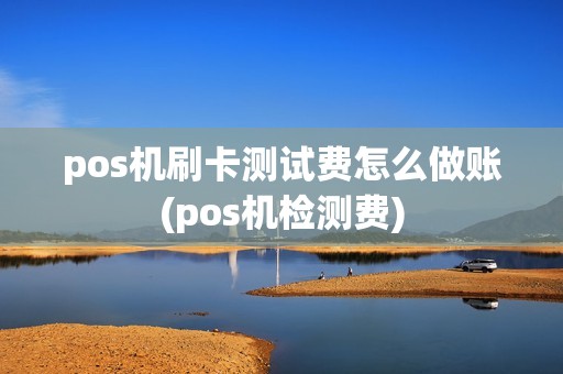 pos机刷卡测试费怎么做账(pos机检测费)