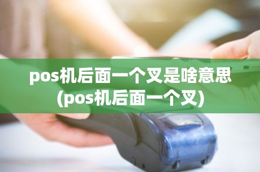 pos机后面一个叉是啥意思(pos机后面一个叉) pos机后面一个叉是啥意思(pos机后面一个叉)