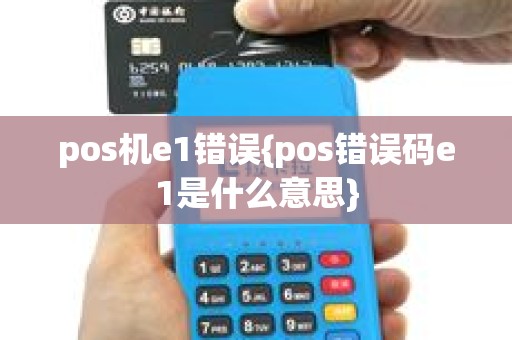 pos机e1错误{pos错误码e1是什么意思}