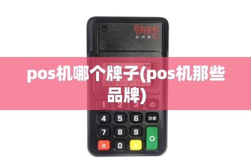 pos机哪个牌子(pos机那些品牌) pos机哪个牌子(pos机那些品牌)