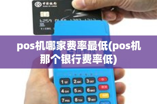 pos机哪家费率最低(pos机那个银行费率低) pos机哪家费率最低(pos机那个银行费率低)