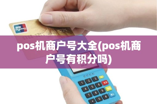 pos机商户号大全(pos机商户号有积分吗) pos机商户号大全(pos机商户号有积分吗)