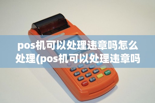 pos机可以处理违章吗怎么处理(pos机可以处理违章吗) pos机可以处理违章吗怎么处理(pos机可以处理违章吗)