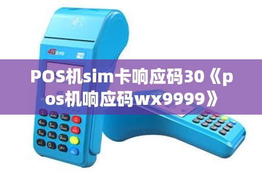 POS机sim卡响应码30《pos机响应码wx9999》