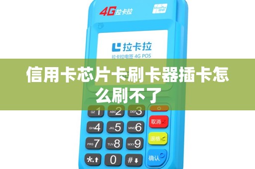 信用卡芯片卡刷卡器插卡怎么刷不了