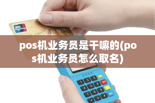 pos机业务员是干嘛的(pos机业务员怎么取名) pos机业务员是干嘛的(pos机业务员怎么取名)