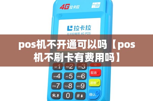 pos机不开通可以吗【pos机不刷卡有费用吗】