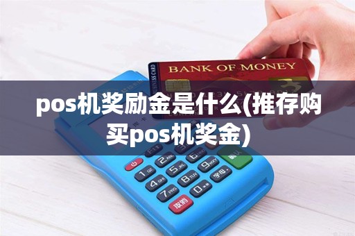 pos机奖励金是什么(推存购买pos机奖金) pos机奖励金是什么(推存购买pos机奖金)