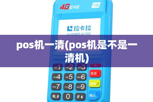 pos机一清(pos机是不是一清机)