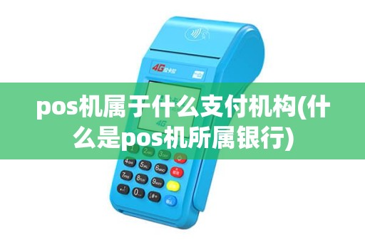 pos机属于什么支付机构(什么是pos机所属银行)