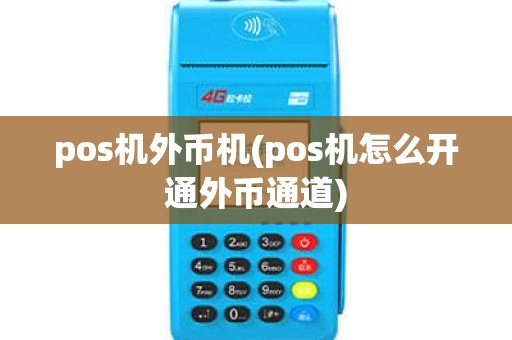 pos机外币机(pos机怎么开通外币通道) pos机外币机(pos机怎么开通外币通道)