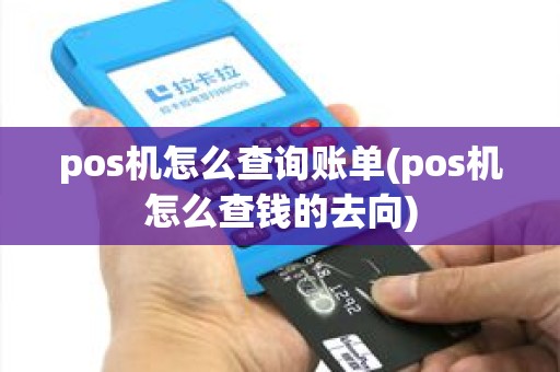 pos机怎么查询账单(pos机怎么查钱的去向)