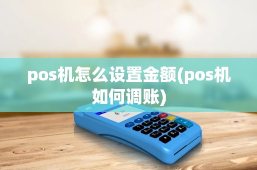 pos机怎么设置金额(pos机如何调账)
