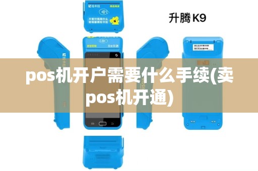 pos机开户需要什么手续(卖pos机开通)