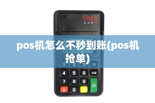 pos机怎么不秒到账(pos机抢单)