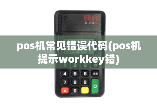 pos机常见错误代码(pos机提示workkey错) pos机常见错误代码(pos机提示workkey错)