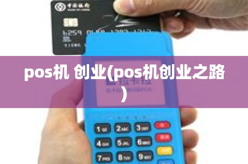 pos机 创业(pos机创业之路)