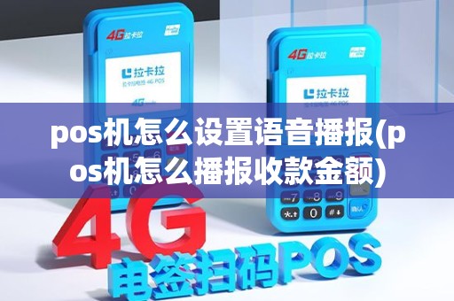 pos机怎么设置语音播报(pos机怎么播报收款金额) pos机怎么设置语音播报(pos机怎么播报收款金额)