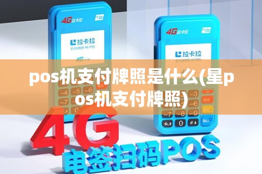 pos机支付牌照是什么(星pos机支付牌照) pos机支付牌照是什么(星pos机支付牌照)
