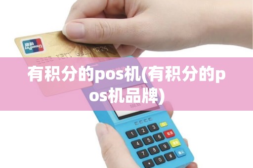 有积分的pos机(有积分的pos机品牌)