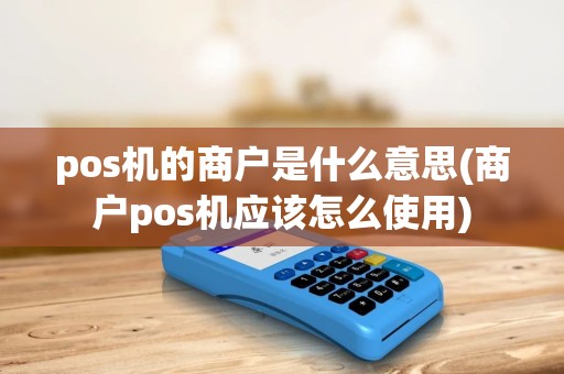 pos机的商户是什么意思(商户pos机应该怎么使用) pos机的商户是什么意思(商户pos机应该怎么使用)