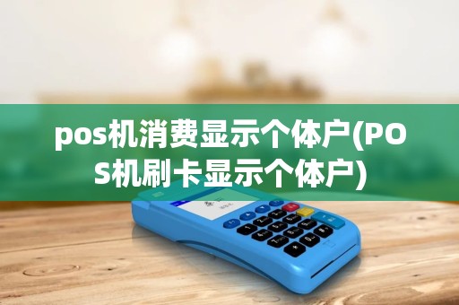 pos机消费显示个体户(POS机刷卡显示个体户) pos机消费显示个体户(POS机刷卡显示个体户)