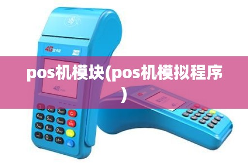 pos机模块(pos机模拟程序) pos机模块(pos机模拟程序)