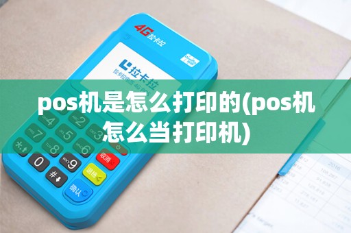 pos机是怎么打印的(pos机怎么当打印机) pos机是怎么打印的(pos机怎么当打印机)