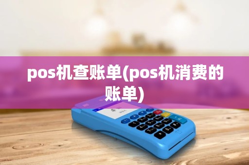 pos机查账单(pos机消费的账单) pos机查账单(pos机消费的账单)