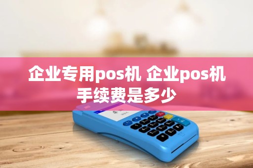 企业专用pos机 企业pos机手续费是多少