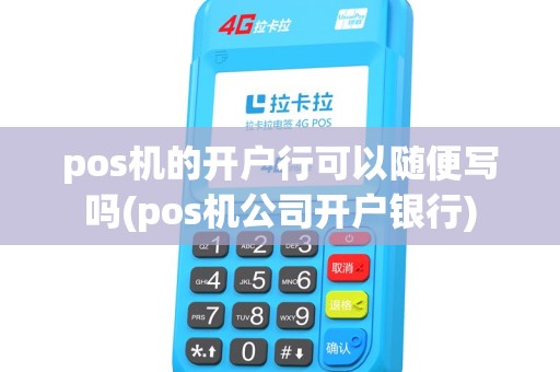 pos机的开户行可以随便写吗(pos机公司开户银行) pos机的开户行可以随便写吗(pos机公司开户银行)