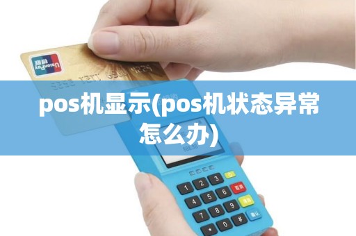 pos机显示(pos机状态异常怎么办)
